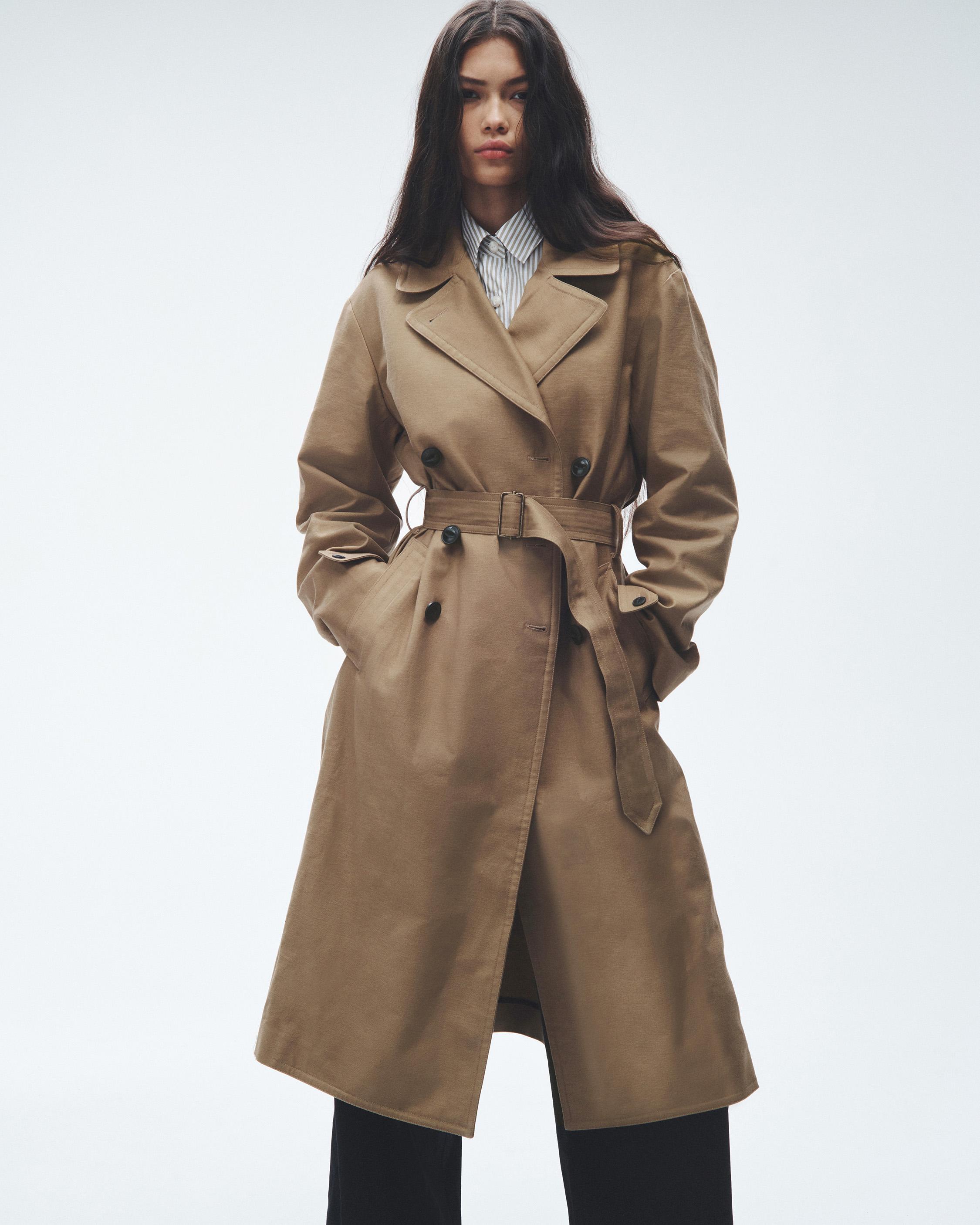 Theresa Cotton Trench Coat